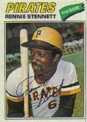 1977 Topps Baseball Cards      035      Rennie Stennett